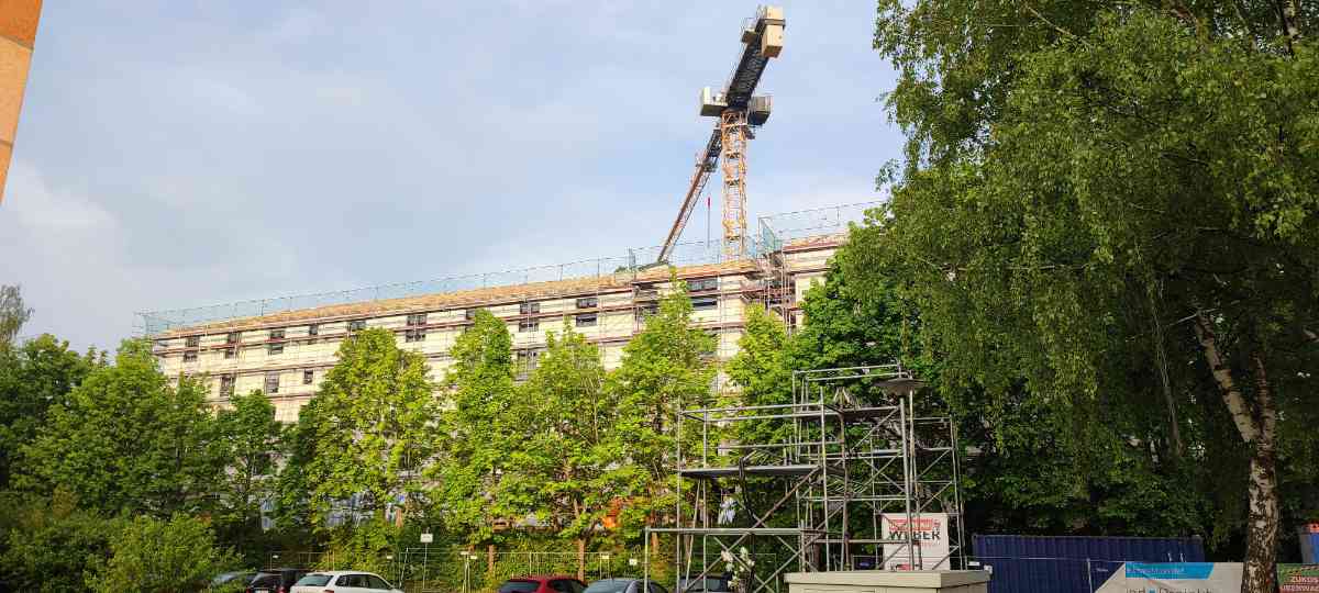 snaphot Döbeln, Baufortschritt am Döbelner Pflegebunker am 21.5.2023, 23.05.2023 23:36