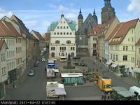 zur Webcam Eisleben - Marktplatz