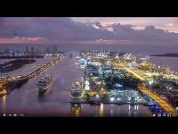 Thumbnail für die Webcam Miami - Hafen