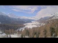 zur Webcam St.Moritz - Engadin Panoramablick