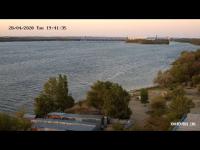 zur Webcam Nowa Kachowka - Fluss Dnepr