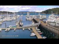 Webcam San Juan Island - Port of Friday Harbor laden