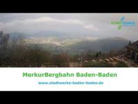 Thumbnail für die Webcam Baden-Baden - Merkur Bergbahn