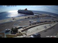 Webcam Tinos - New Port laden