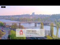 Prag - Dvorecký-Brücke open webcam 