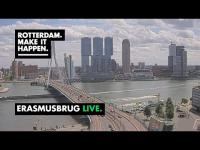 zur Webcam Rotterdam - Erasmusbrücke West